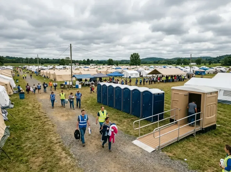 disaster-relief-camp-restrooms-010 — frequently asked questions, Dumpster & Portable Bathrooms Rental in Reedurban, OH
